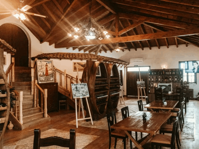 Berat Castle Tour & Çobo Cantina Wine Tasting, with Car & Driver included.