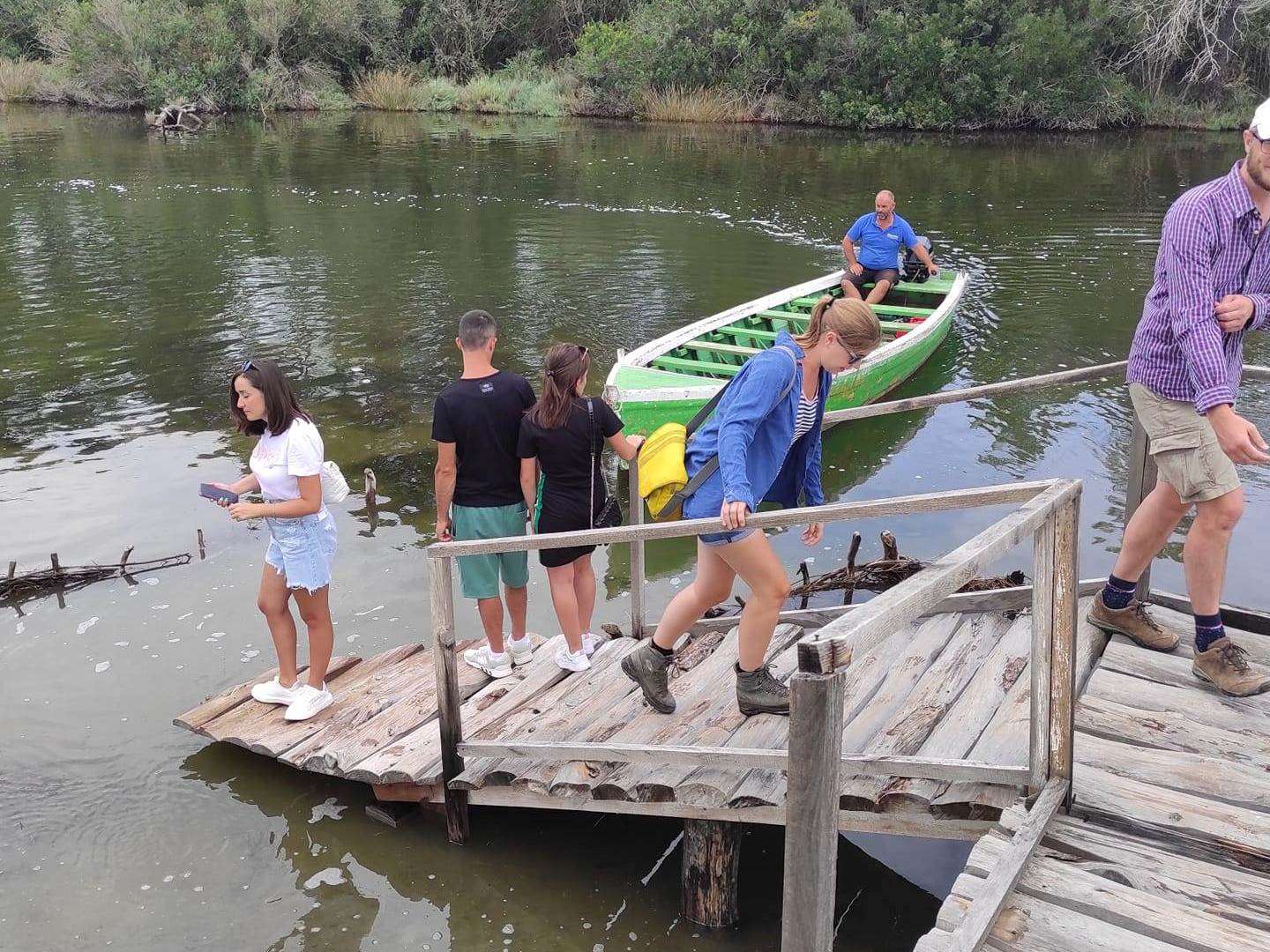 Karavasta Lagoon Tour & Albanica Cantina Wine Tasting, with Car & Driver included.