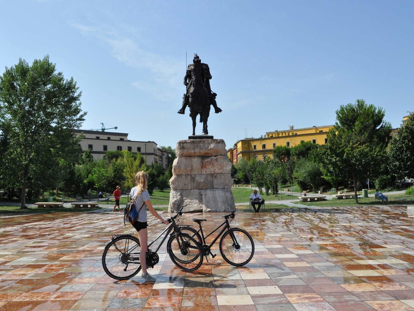 Tirana City Tour & Duka Cantina Wine Tasting, with Car & Driver/Guide included