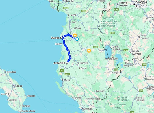 Private 1 Day Tour. Visit of Durres City & Albanica Cantina Wine Tasting Included.