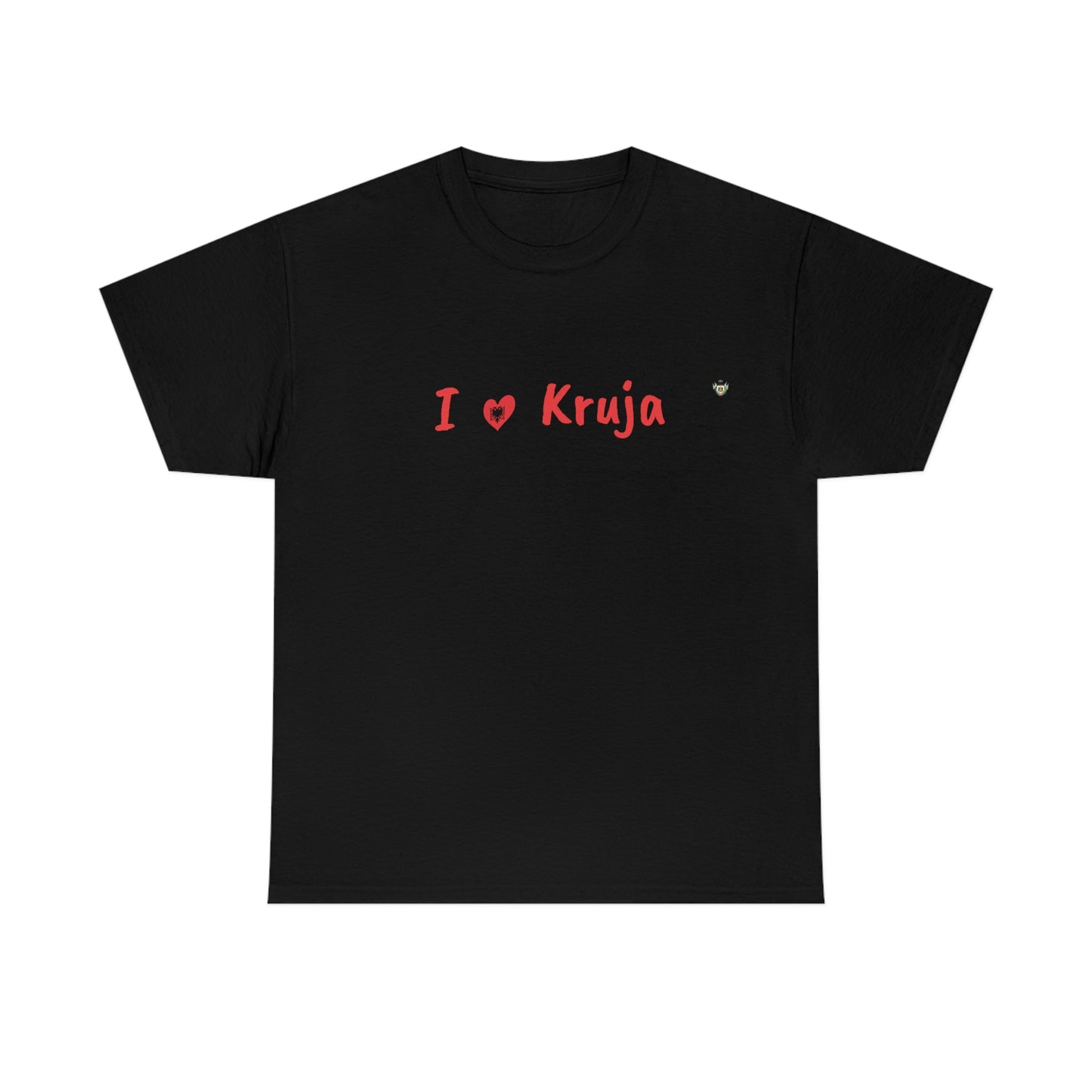I Love Kruja Cotton T-Shirt for Women/Men