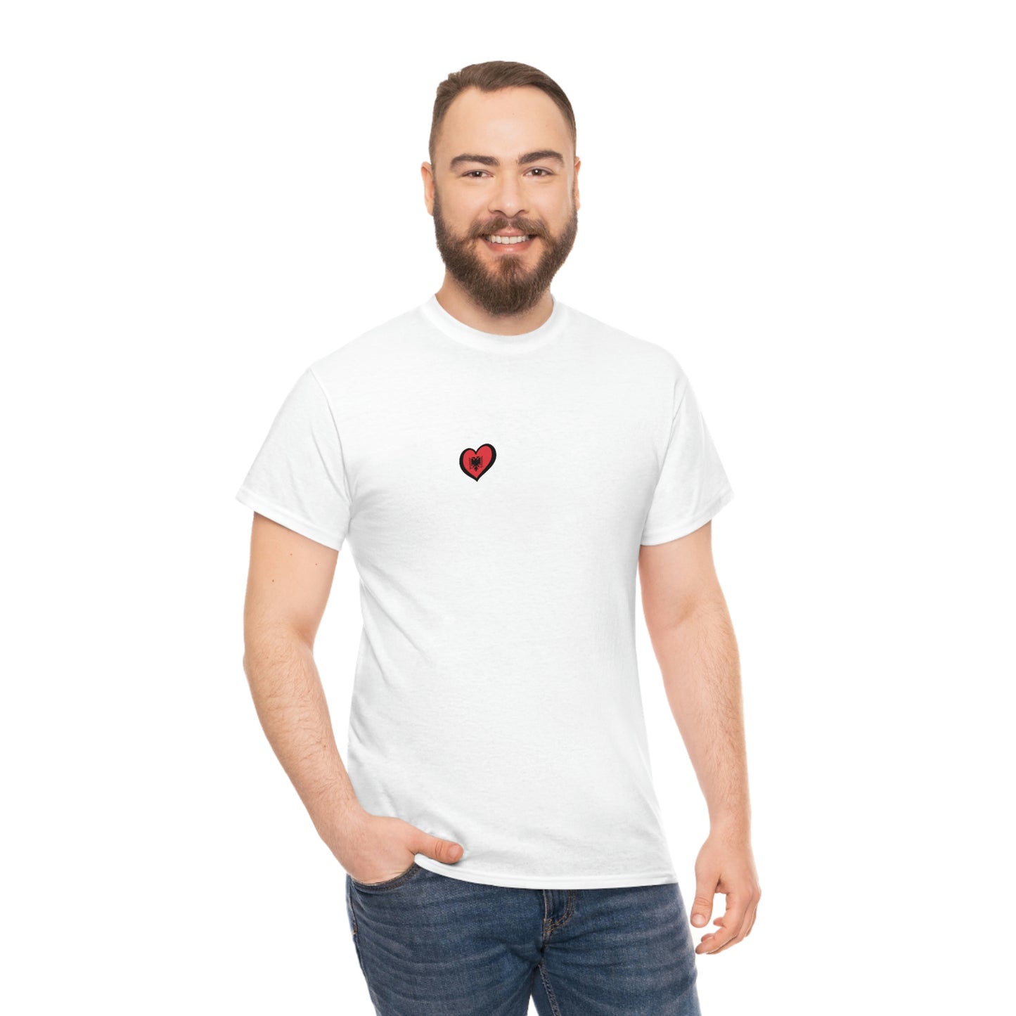 I Love Berat Cotton T-Shirt for Women/Men