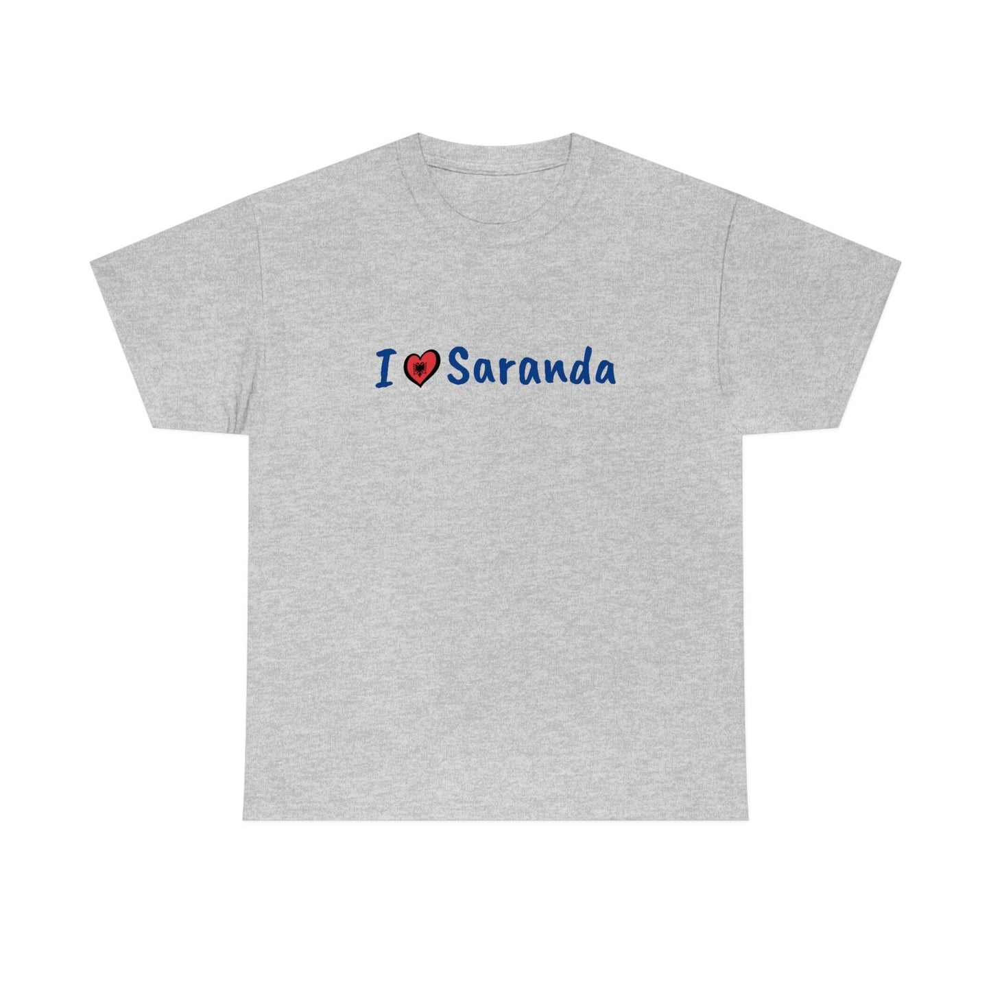 I Love Saranda Cotton T-Shirt for Women/Men
