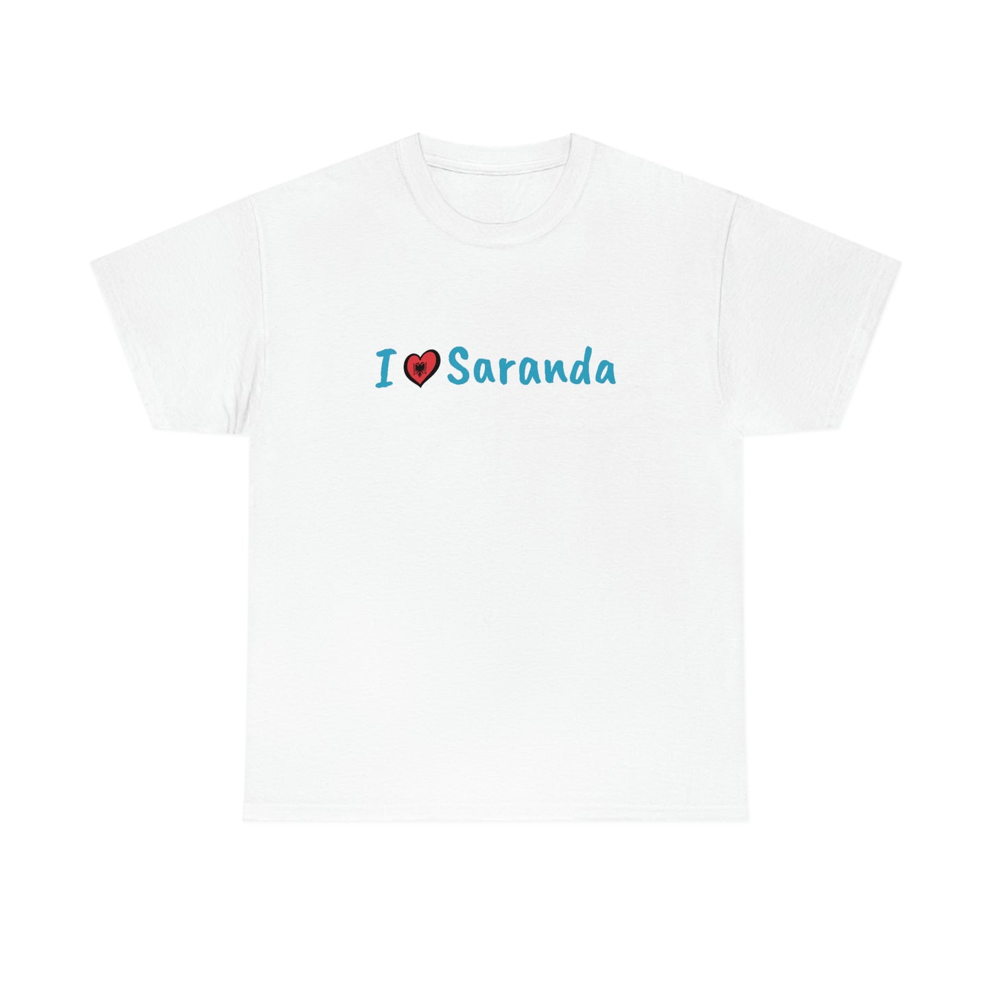 J'aime Saranda T-shirt en coton pour femmes/hommes