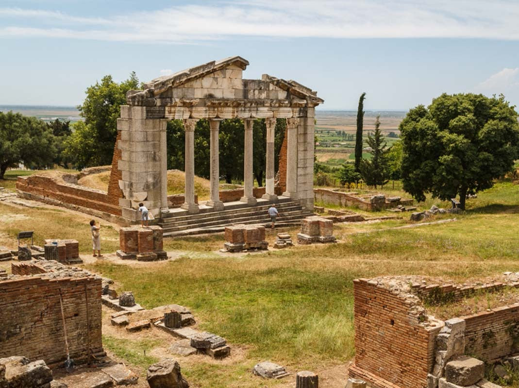 Private 1 Day Tour. Visit Apollonia Archaeological Park, Ardenica Monastery & Wine Tasting at Albanica Cantina Included.