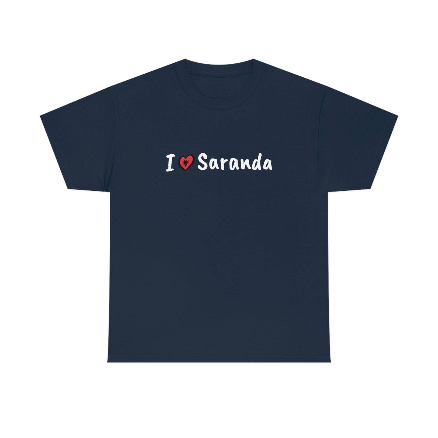 J'aime Saranda T-shirt en coton pour femmes/hommes