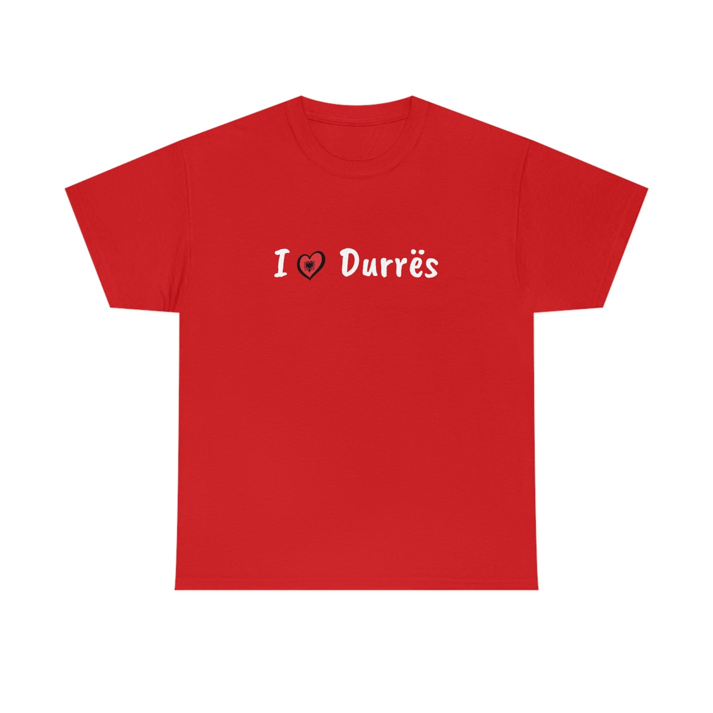 I Love Durres Cotton T-Shirt for Women/Men