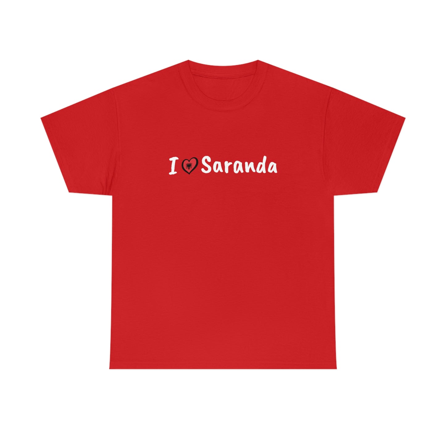 J'aime Saranda T-shirt en coton pour femmes/hommes