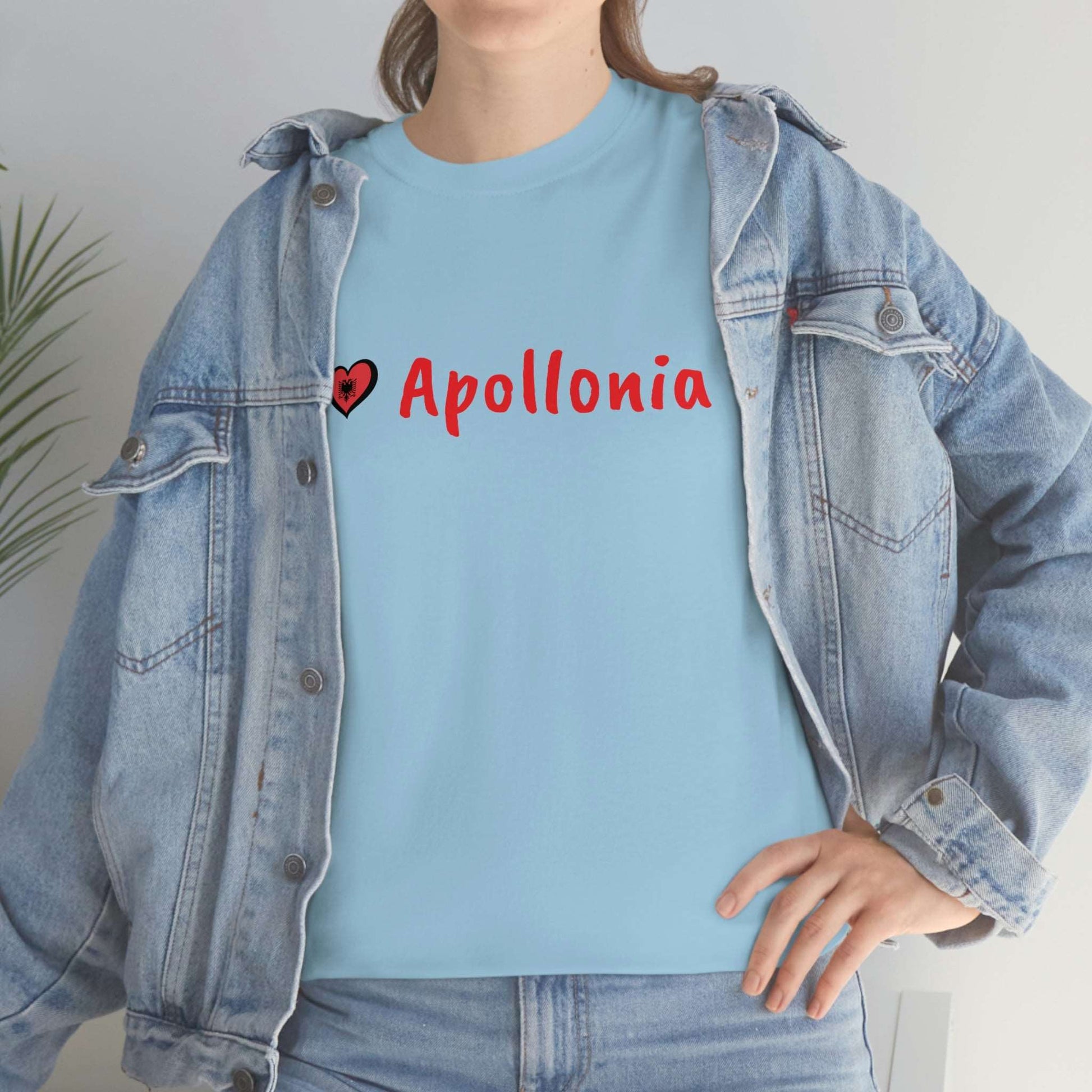I Love Apollonia Cotton T-Shirt for Women/Men