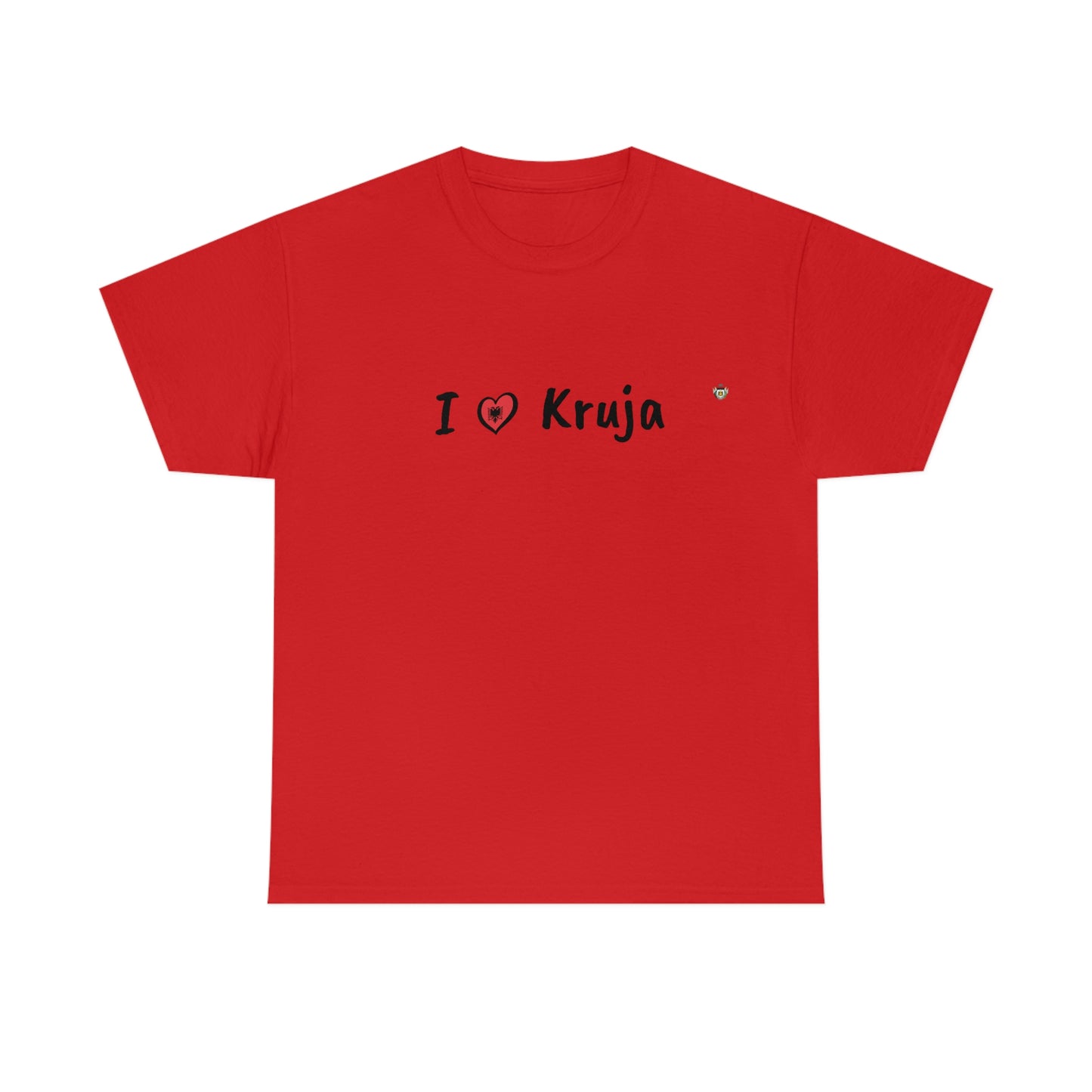 I Love Kruja Cotton T-Shirt for Women/Men