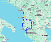 Cargar imagen en el visor de la galería, 6 Days Tour, Classic Tour of Albania. No Guide
