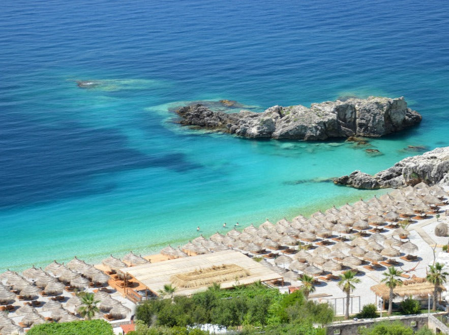 4 Days Adventure Tour in Albanian Riviera, Vlore, Sarande, Butrint, Gjirokaster, Vjosa River, Permet. No Guide!