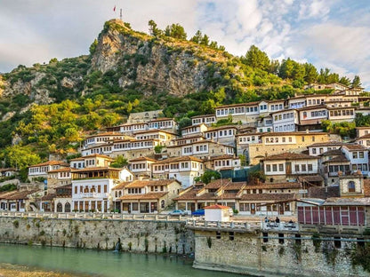 Berat Castle Tour & Çobo Cantina Wine Tasting, with Car & Driver included.