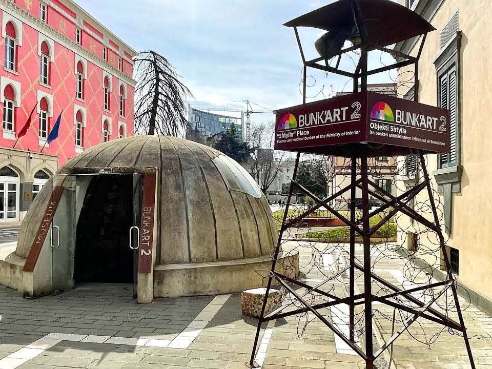 Tirana City Tour & Duka Cantina Wine Tasting, with Car & Driver/Guide included