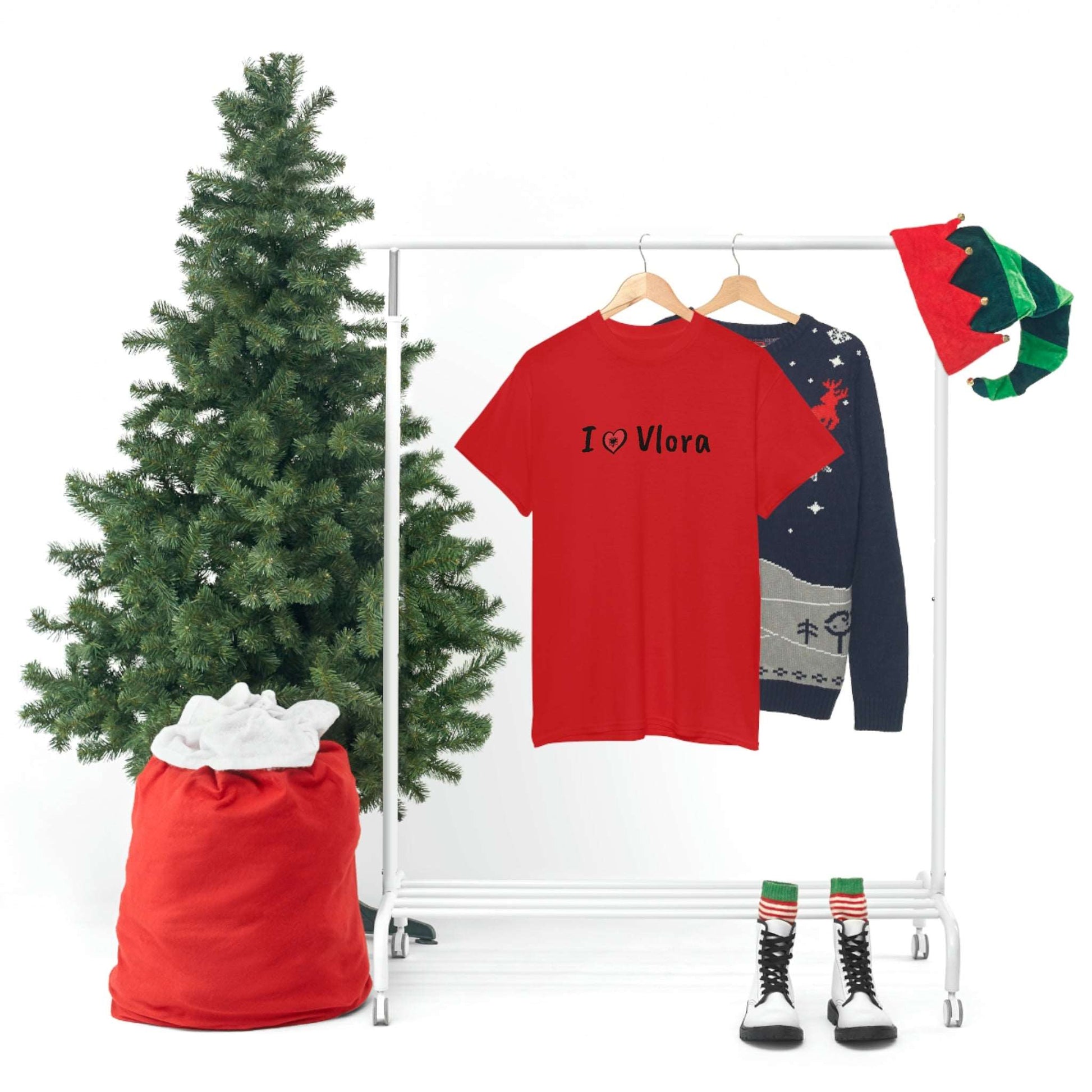 I Love Vlora Cotton T-Shirt for Women/Men