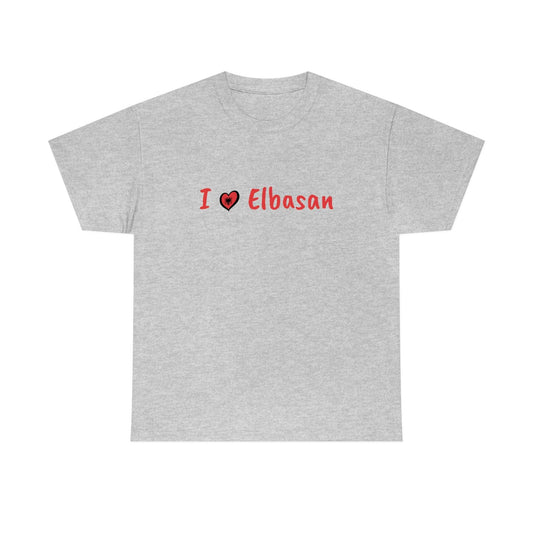 I Love Elbasan T-Shirt for Women/Men