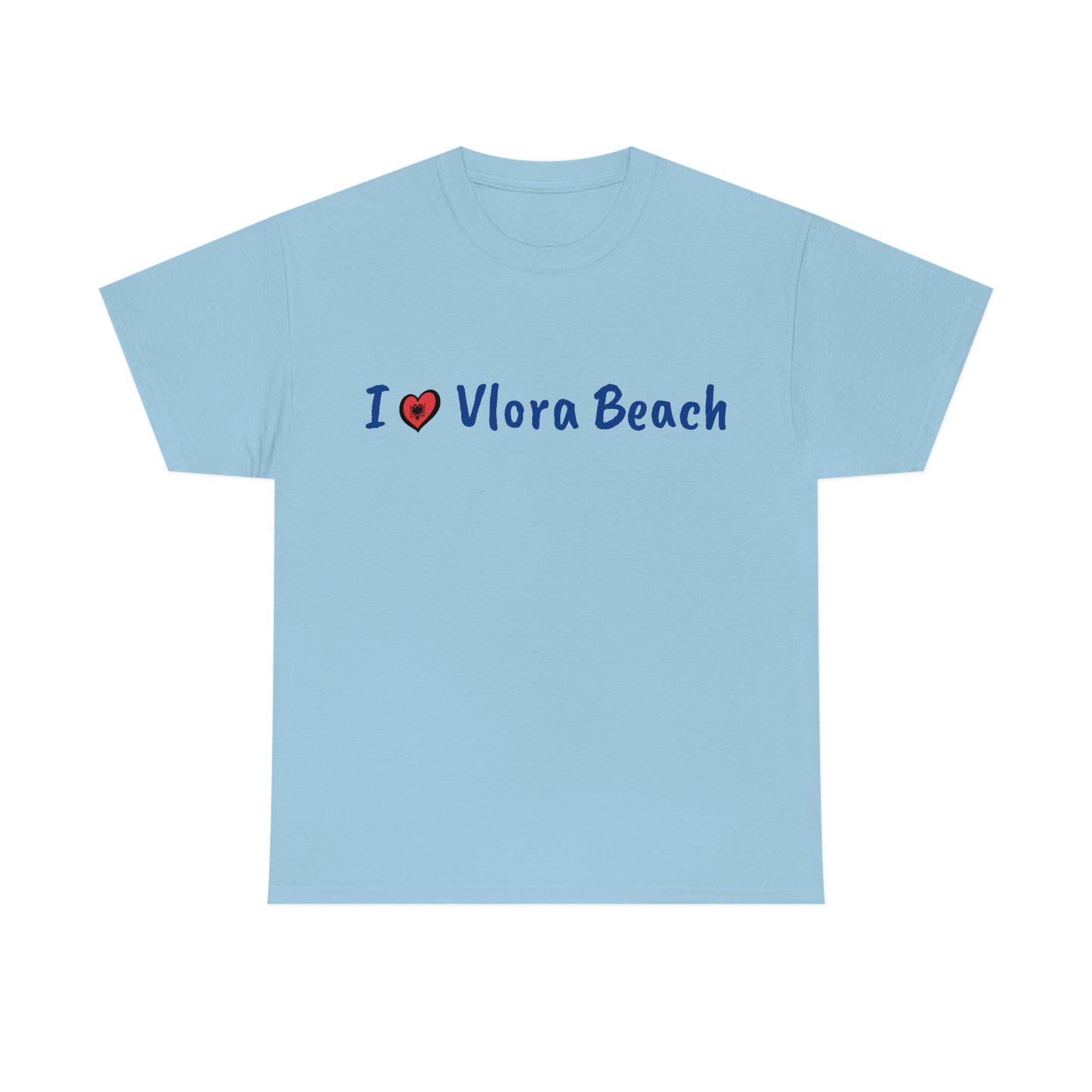 I Love Vlora Cotton T-Shirt for Women/Men