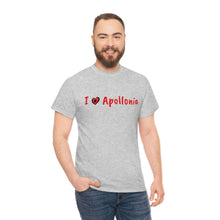 Lade das Bild in den Galerie-Viewer, I Love Apollonia Cotton T-Shirt for Women/Men
