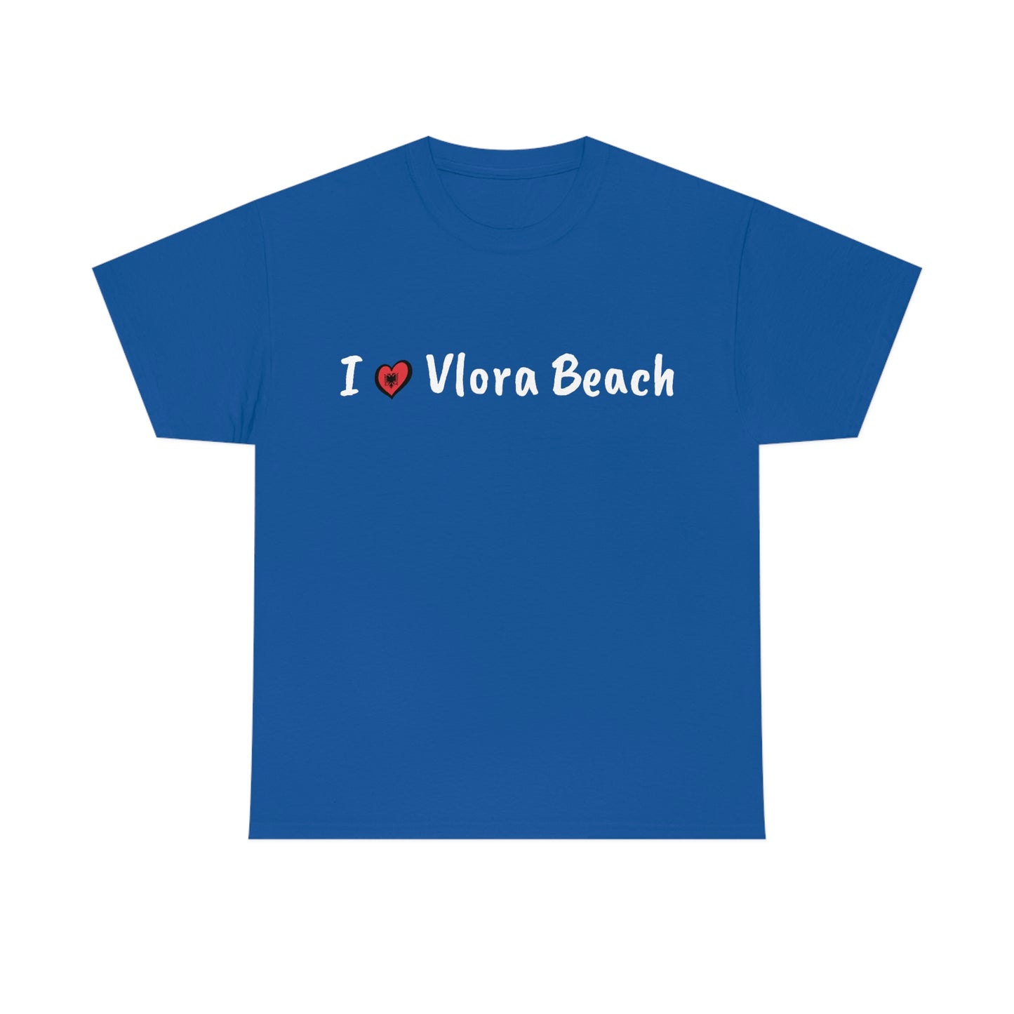 I Love Vlora Cotton T-Shirt for Women/Men