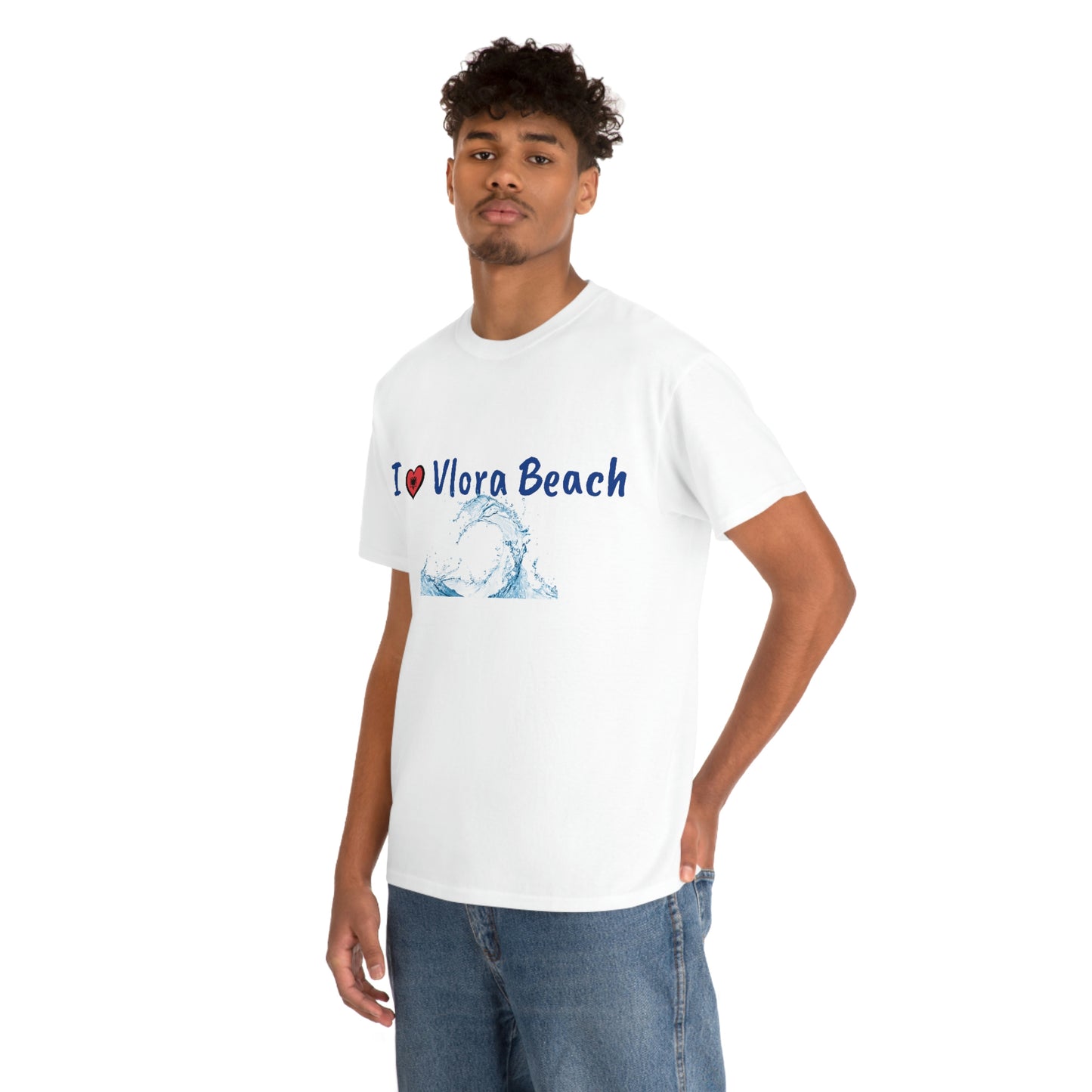 I Love Vlora Cotton T-Shirt for Women/Men