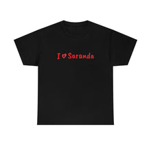 Charger l&#39;image dans la galerie, J&#39;aime Saranda T-shirt en coton pour femmes/hommes
