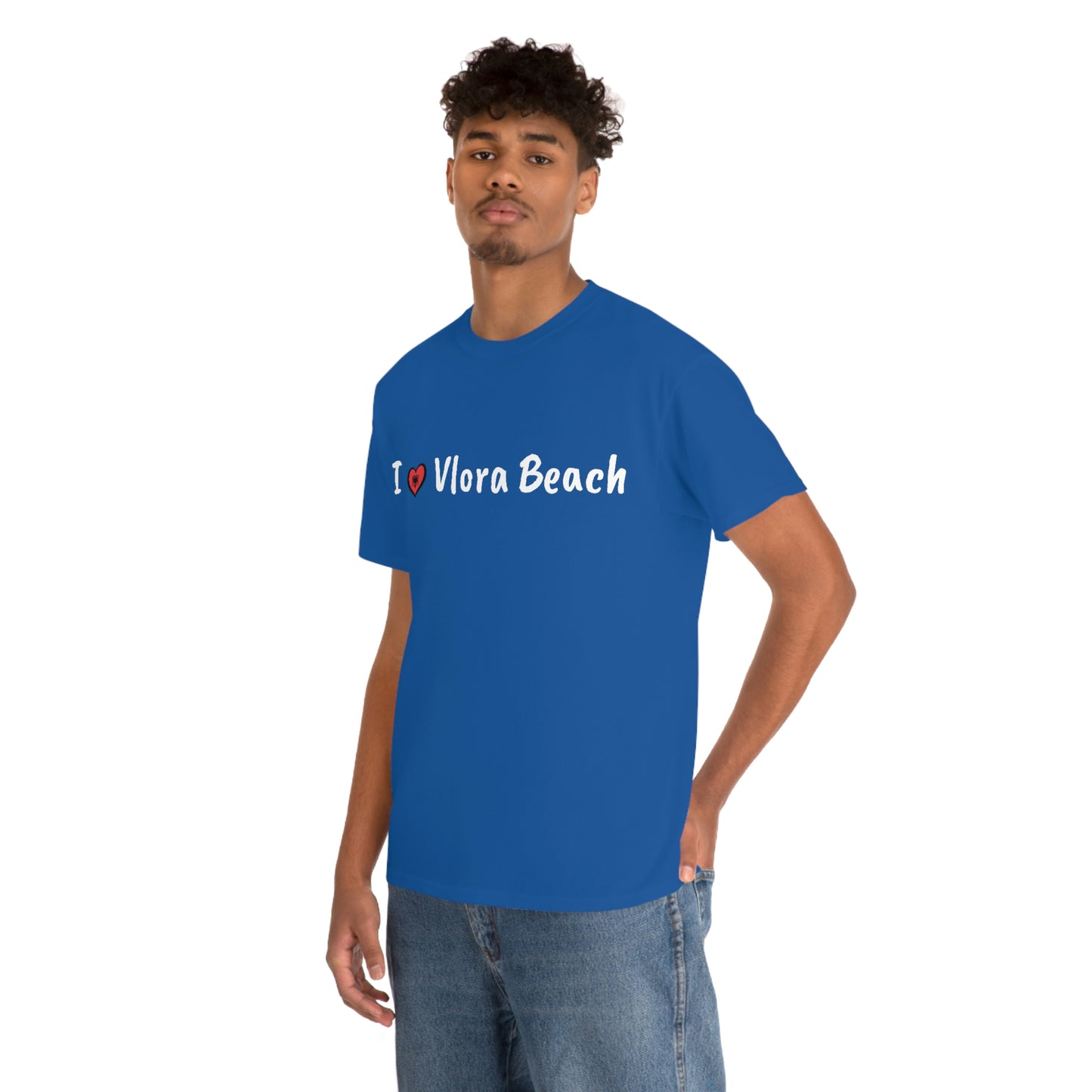 I Love Vlora Cotton T-Shirt for Women/Men