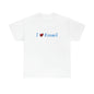I Love Ksamil Cotton T-Shirt for Women/Men
