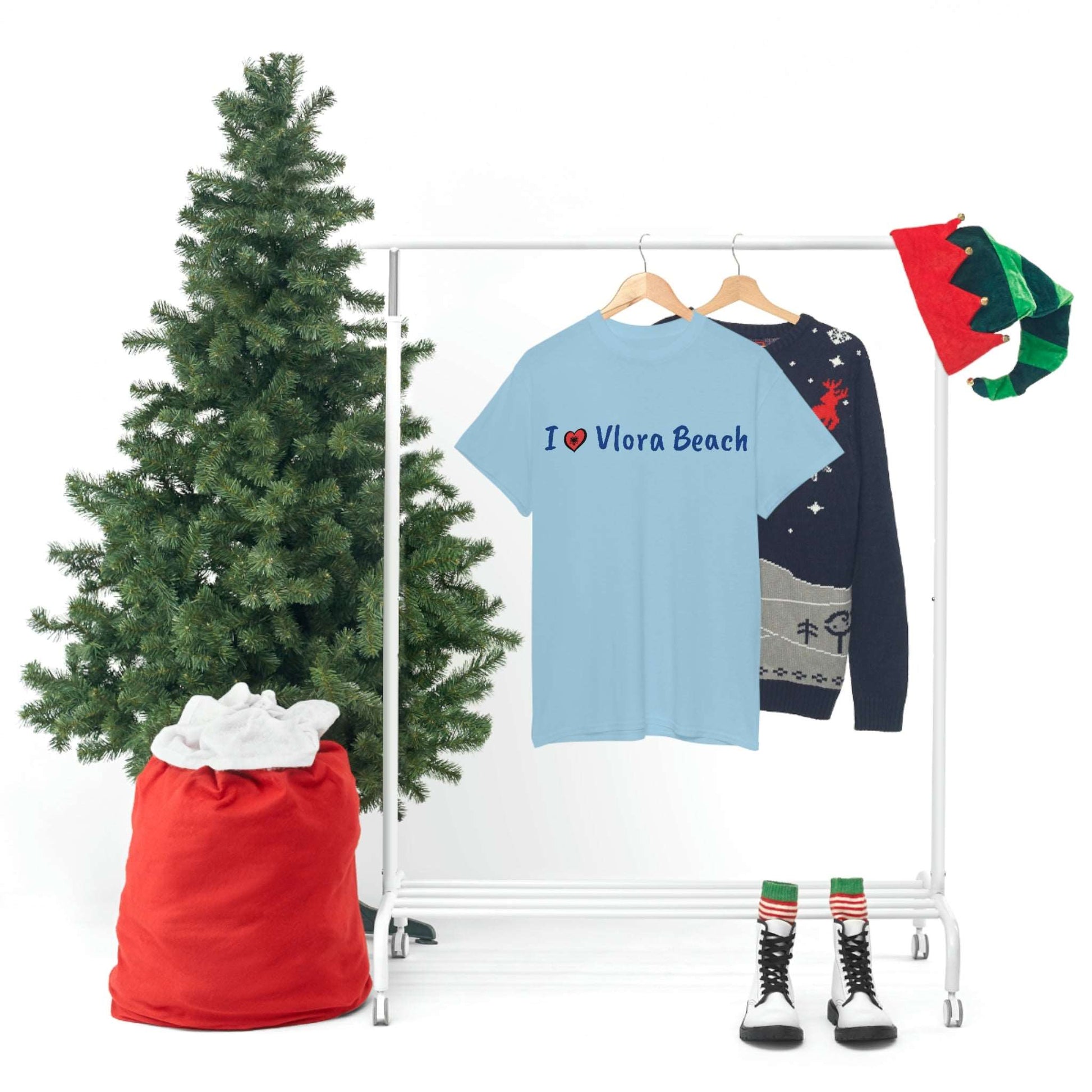 I Love Vlora Cotton T-Shirt for Women/Men