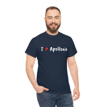 Load image into Gallery viewer, I Love Apollonia Cotton T-Shirt for Women/Men
