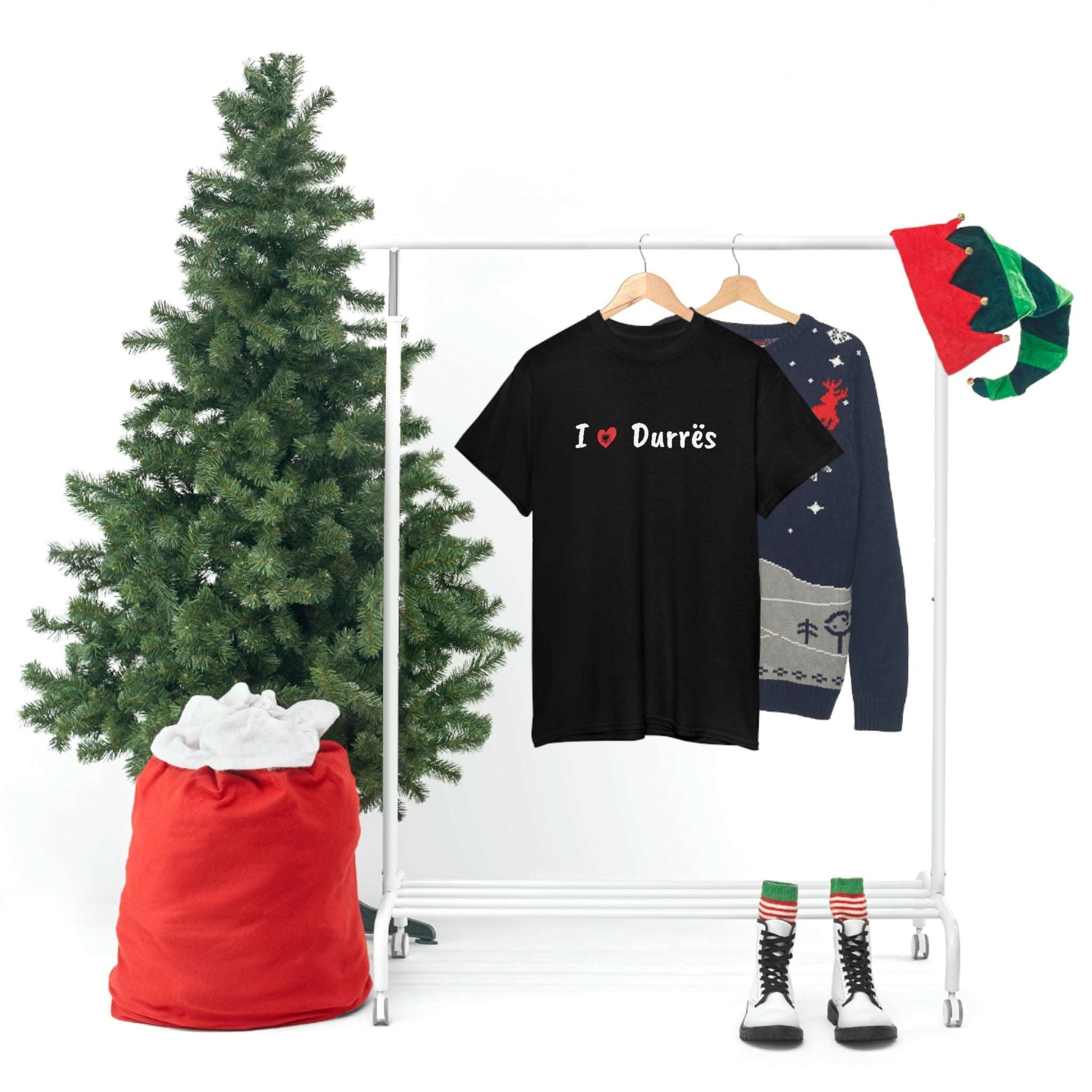 I Love Durres Cotton T-Shirt for Women/Men