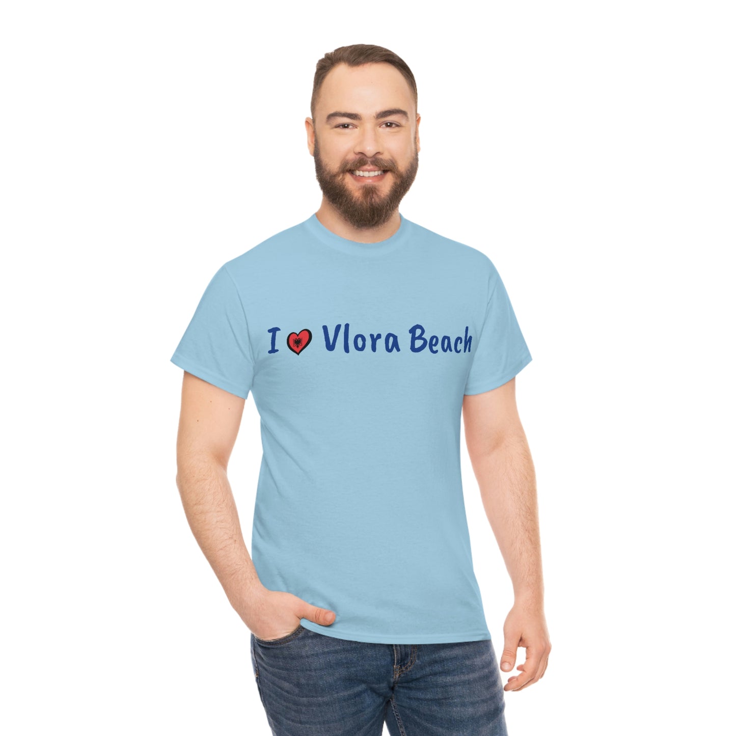 I Love Vlora Cotton T-Shirt for Women/Men