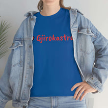 Cargar imagen en el visor de la galería, I Love Gjirokastra Cotton T-Shirt for Women/Men
