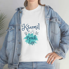Lade das Bild in den Galerie-Viewer, I Love Beach Life Ksamil Women/Men Cotton T-Shirt
