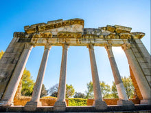 Load image into Gallery viewer, Apollonia Ruins Tour &amp; Albanica Cantina Wine Tasting, with Car &amp; Driver included.
