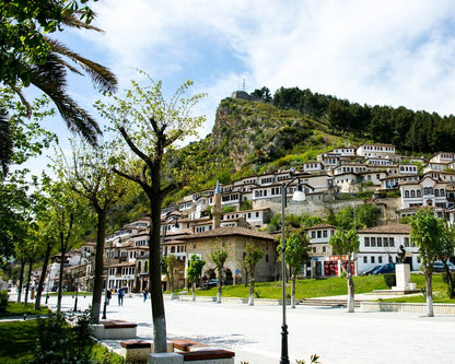 1 Day Tour UNESCO City of Berat, optional Wine Tasting, Car & Driver included. No Guide