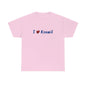 I Love Ksamil Cotton T-Shirt for Women/Men