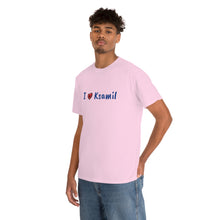 Load image into Gallery viewer, I Love Ksamil Cotton T-Shirt for Women/Men
