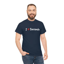 Load image into Gallery viewer, I Love Saranda Cotton T-Shirt for Women/Men
