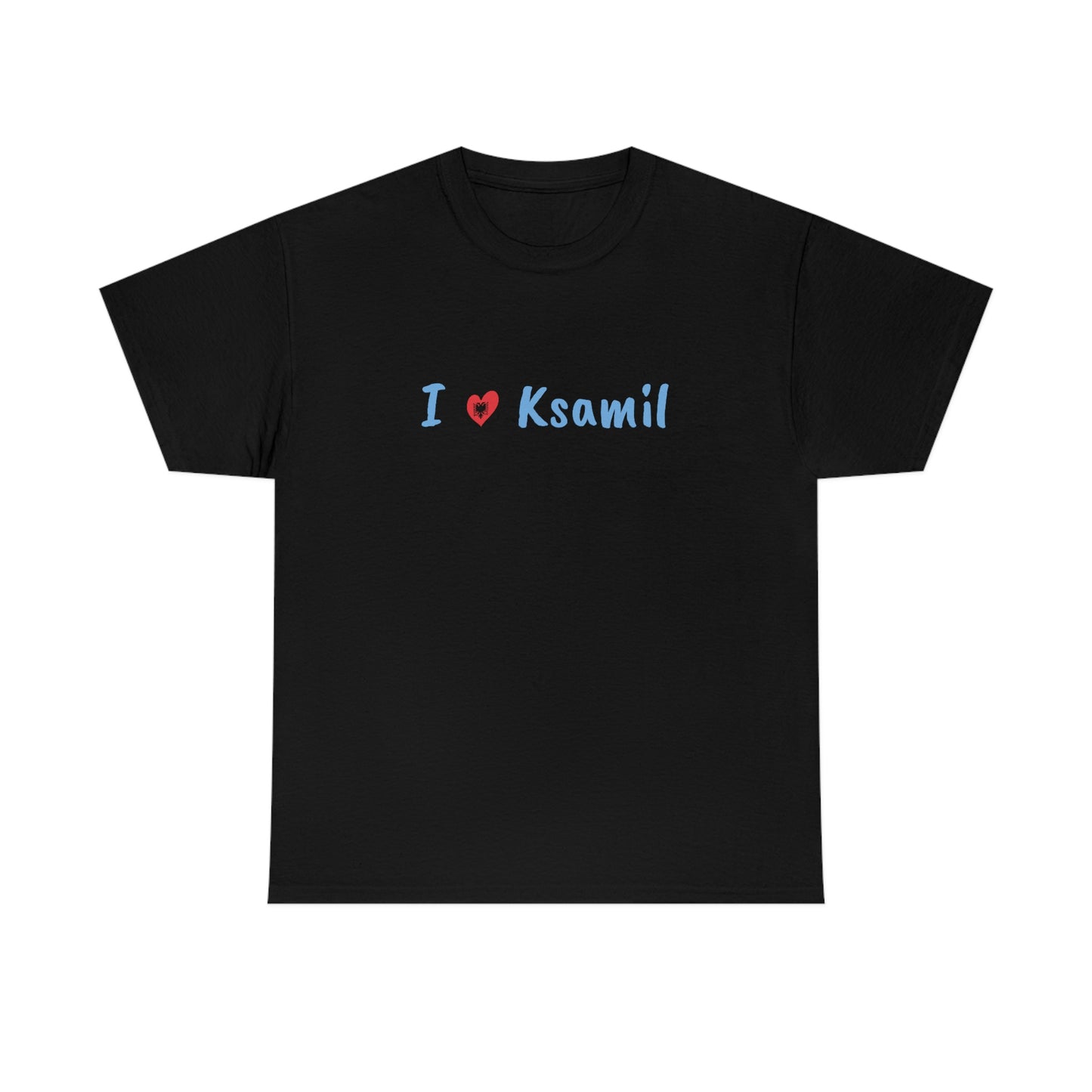 I Love Ksamil Cotton T-Shirt for Women/Men