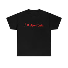 Cargar imagen en el visor de la galería, I Love Apollonia Cotton T-Shirt for Women/Men
