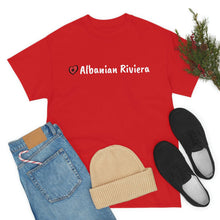 Lade das Bild in den Galerie-Viewer, I Love Albanian Riviera Cotton T-Shirt for Women/Men
