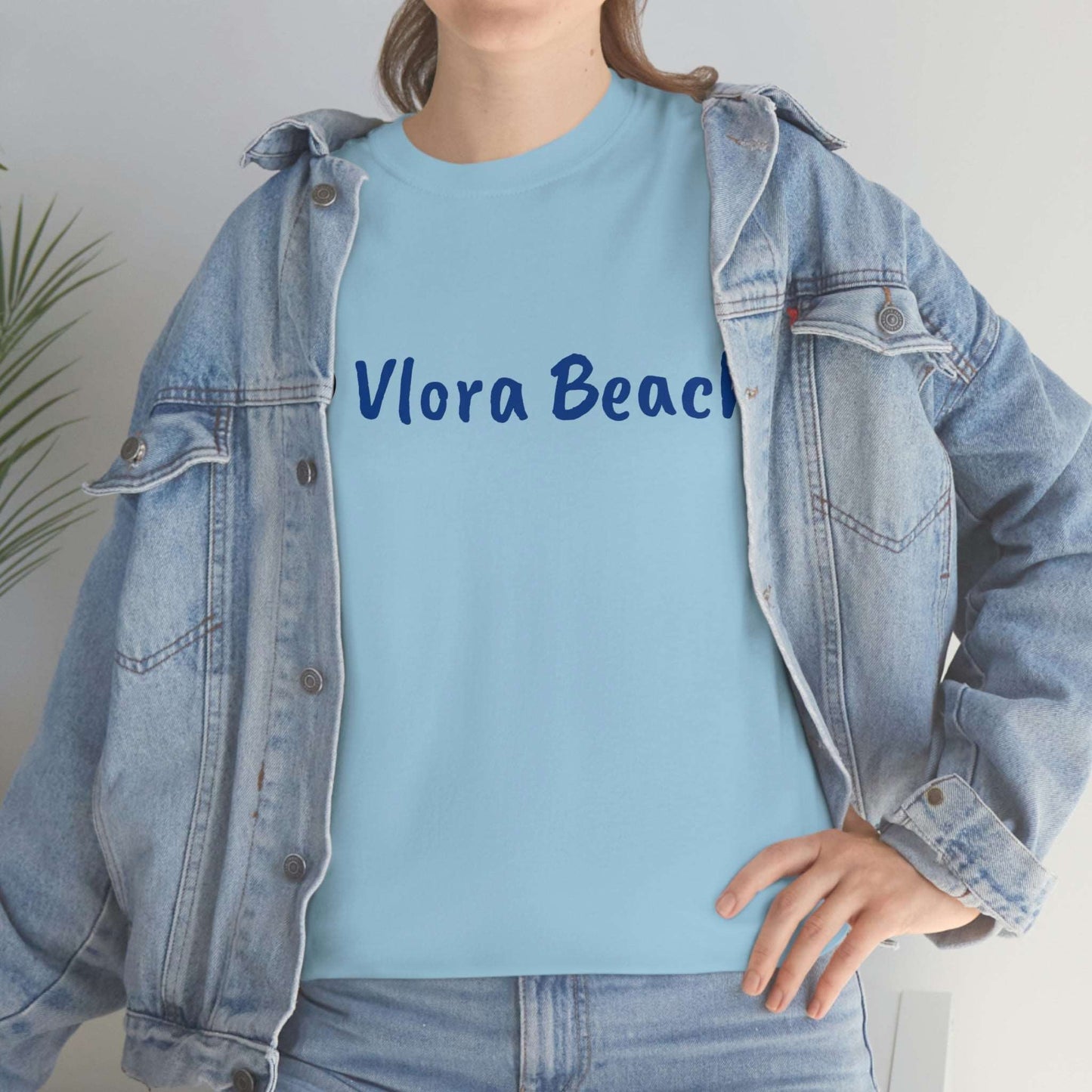 I Love Vlora Cotton T-Shirt for Women/Men