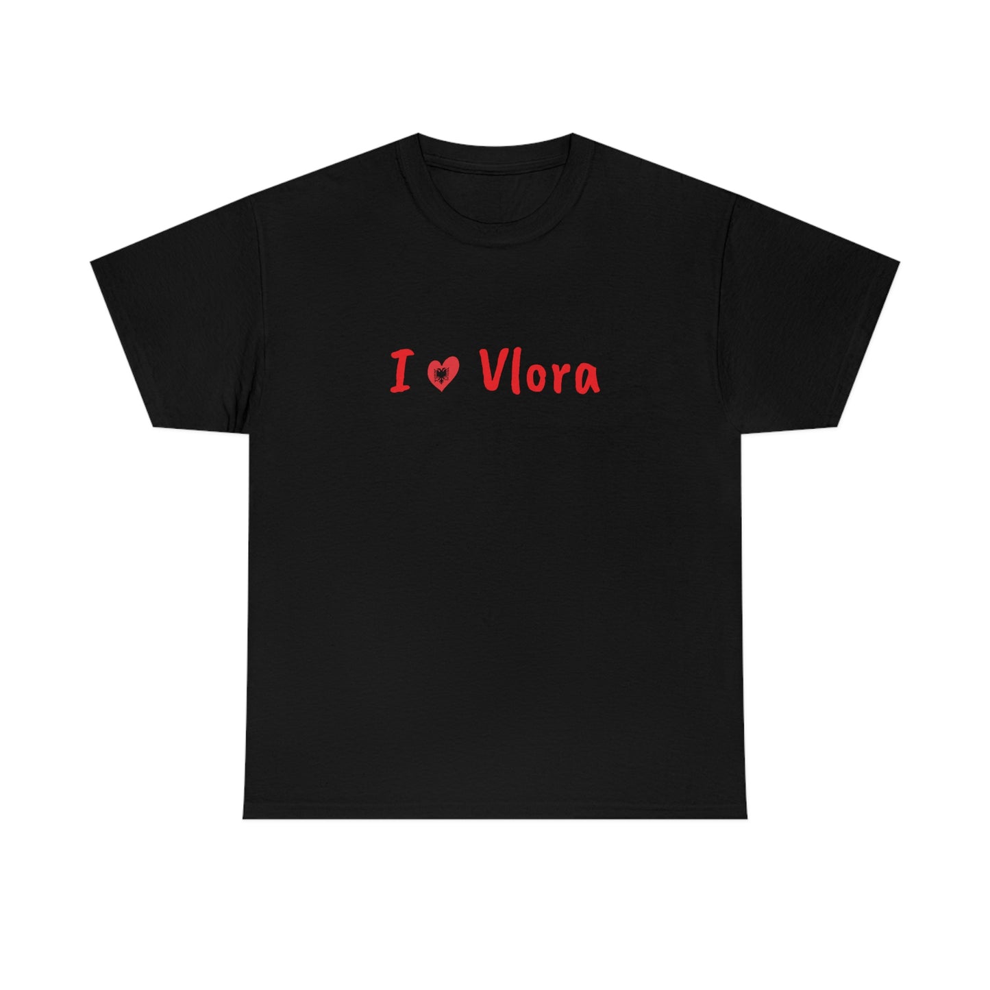 I Love Vlora Cotton T-Shirt for Women/Men