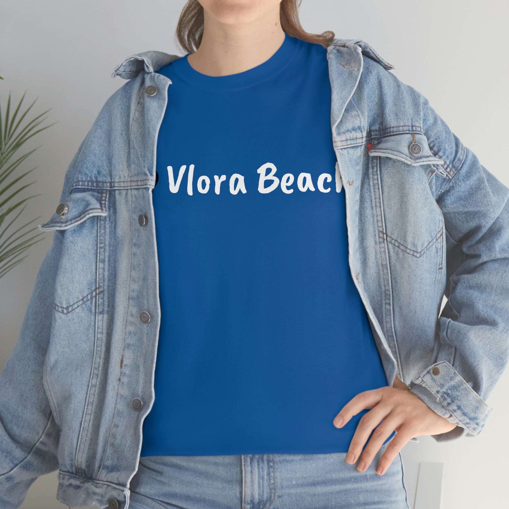 I Love Vlora Cotton T-Shirt for Women/Men